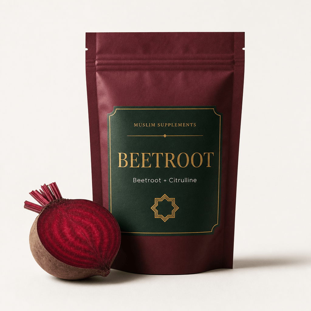 Beetroot + Nitric Oxide — halal supplement by Muslim Supplements