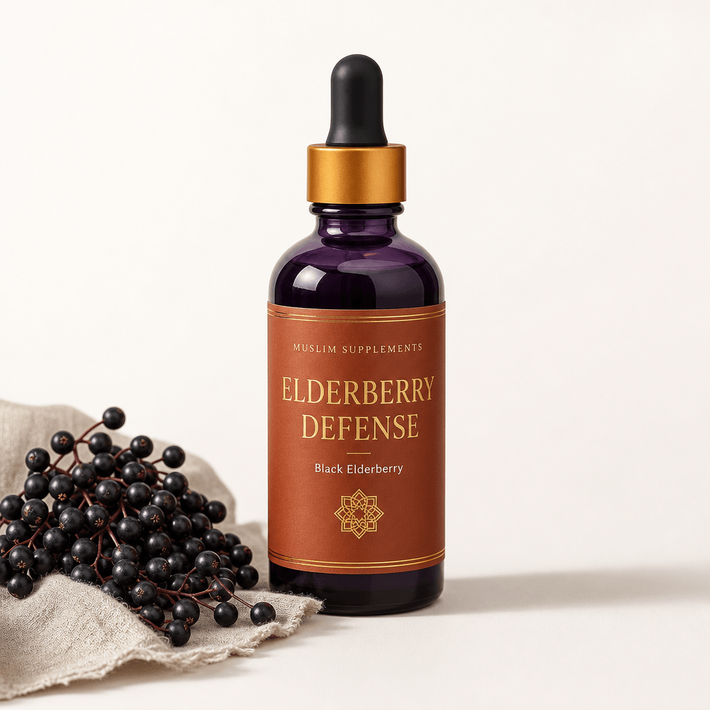 Elderberry Defense — halal supplement by Muslim Supplements