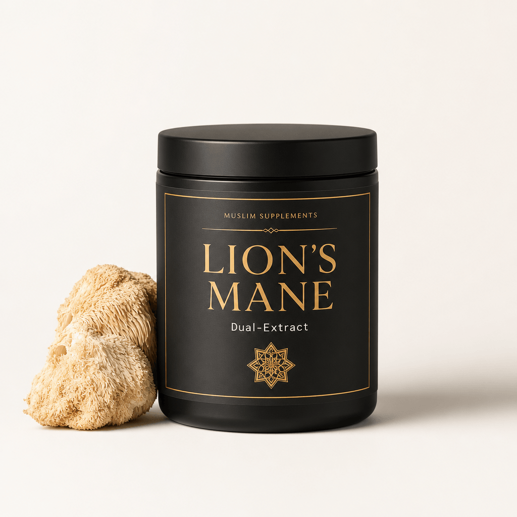 Lion's Mane — halal supplement by Muslim Supplements