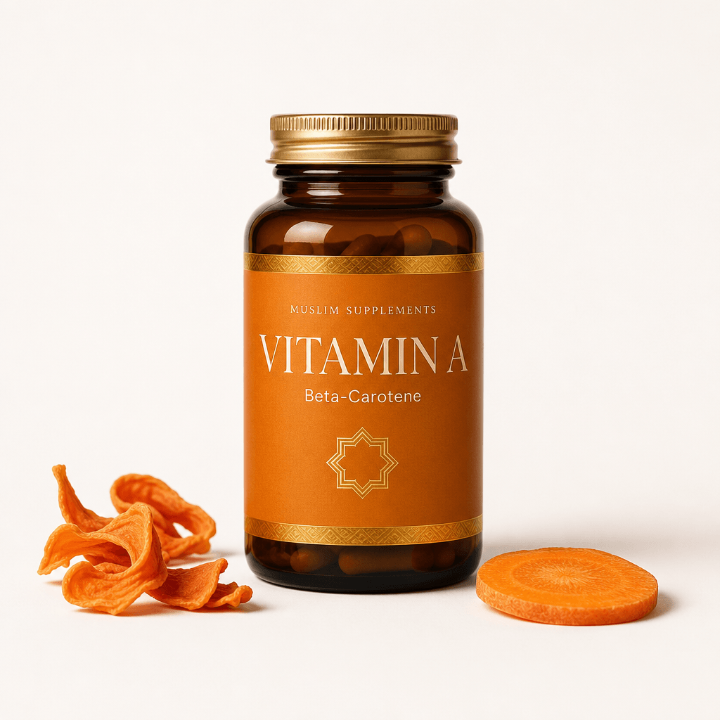 Vitamin A + Beta-Carotene — halal supplement by Muslim Supplements